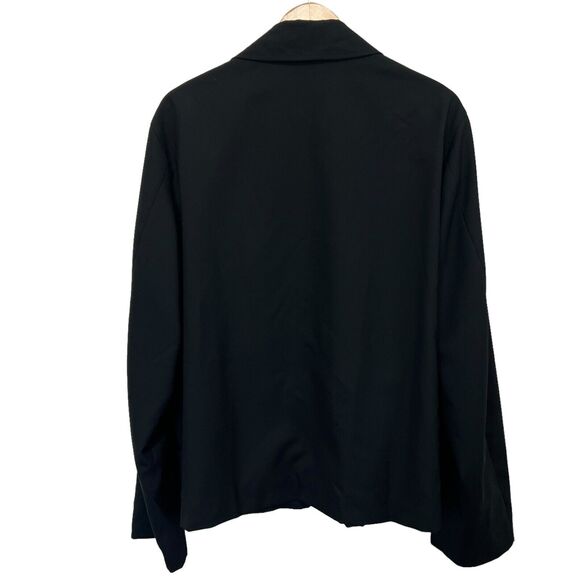 John Elliot Wool Coach's Jacket Black Size 3/L - Picture 11 of 14